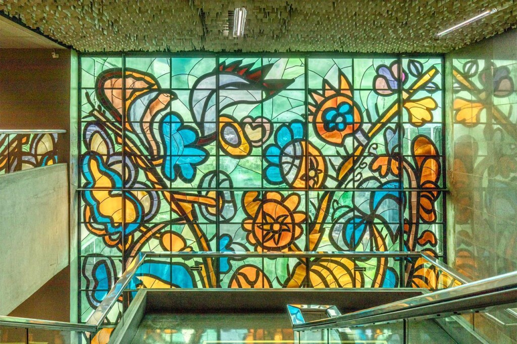 Vitral de Francisco Brennand. Foto Hans Von Manteuffel (1)